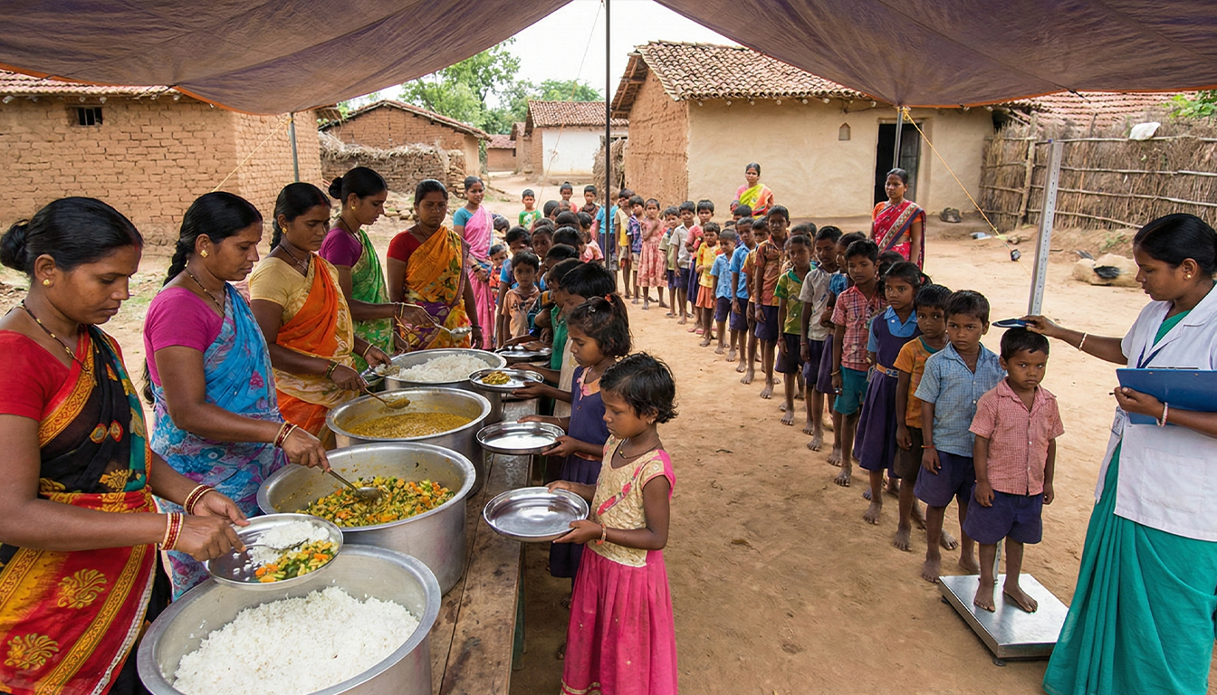 Poshan Abhiyan: Nutrition for 5000 Children